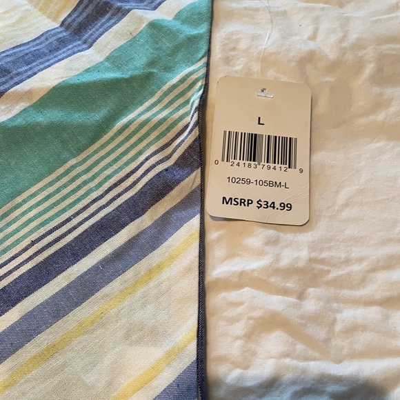 NWT Canyon Guide Outfitters Woman’s Striped Top - Picture 5 of 5